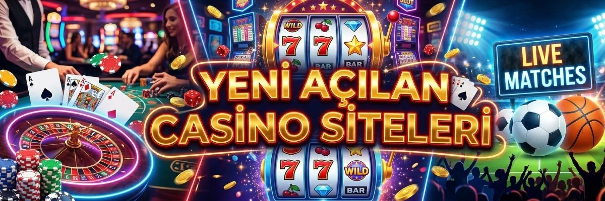 Yeni Açılan Casino Siteleri